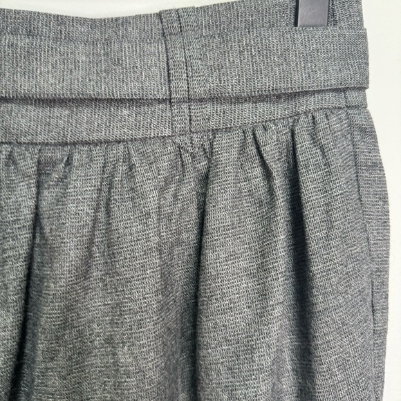 Robert Rodriguez Grey Wool Mini Skirt Attached Belt Size 2 - Picture 3 of 9